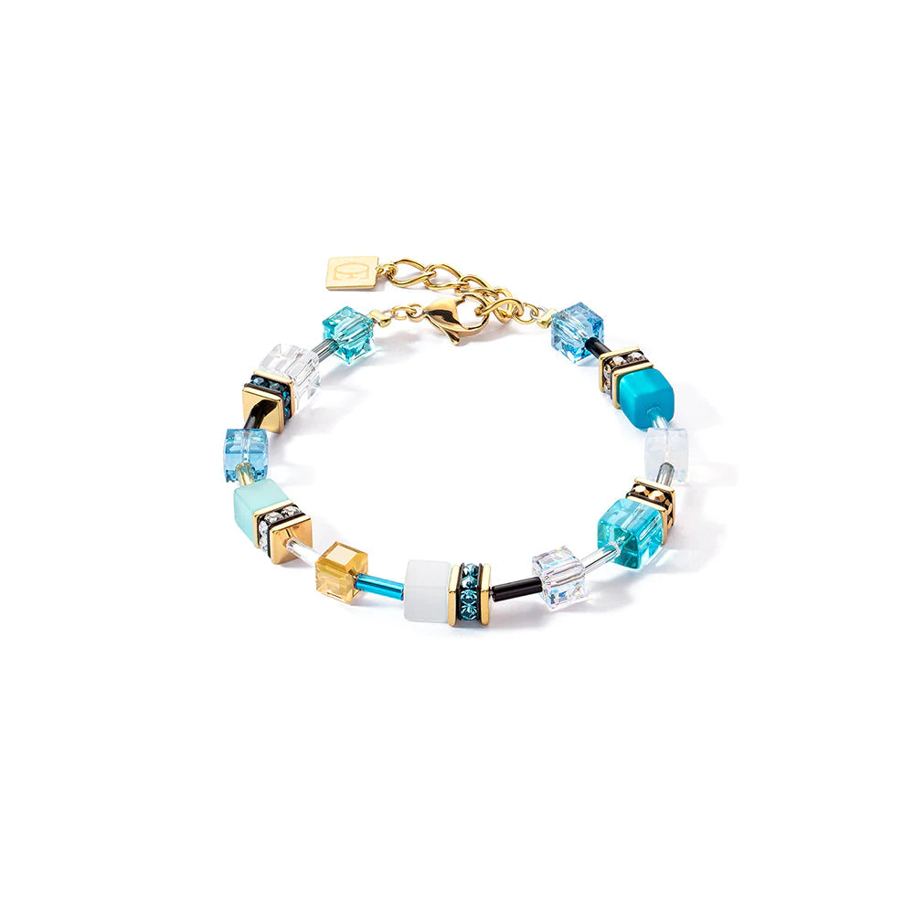 Coeur de Lion Ocean Blue and Gold Bracelet