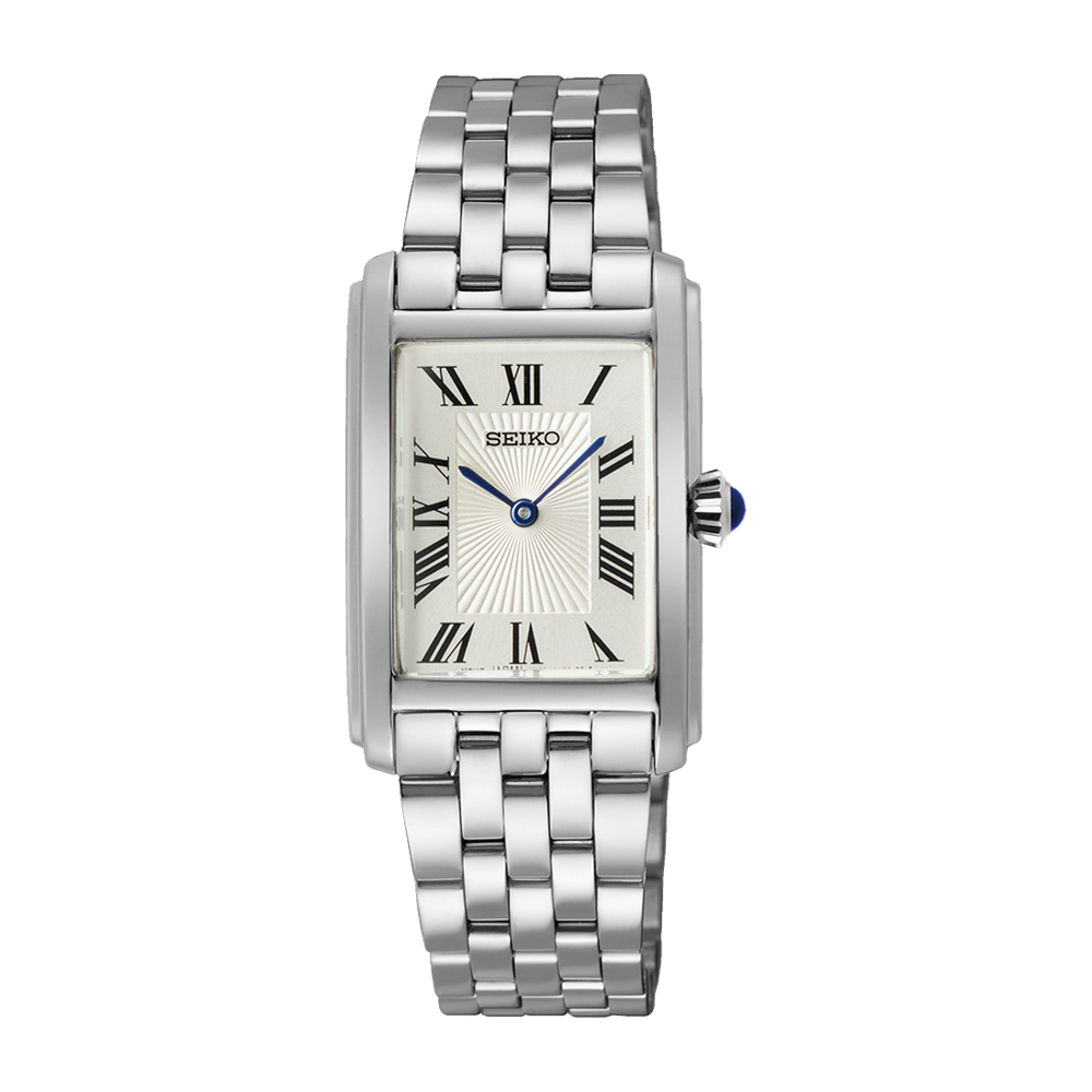 Seiko Silver Square Ladies Dress Watch Petersens Jewellers
