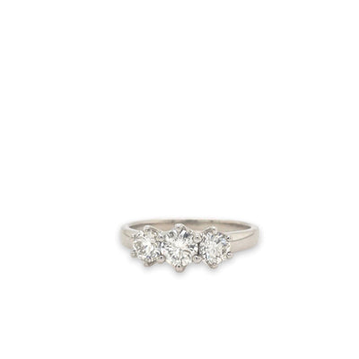 1.01ct Diamond Three Stone Ring