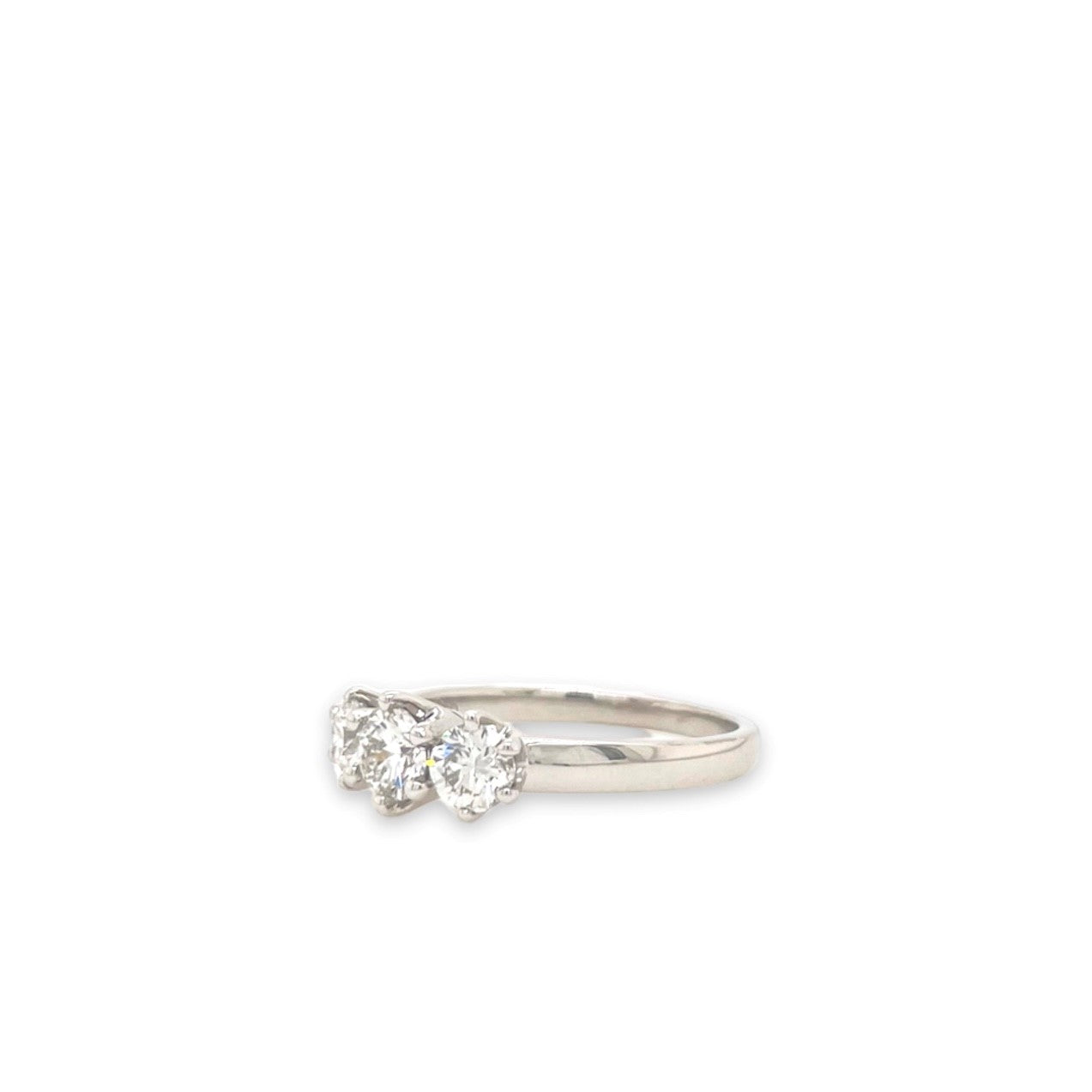 1.01ct Diamond Three Stone Ring
