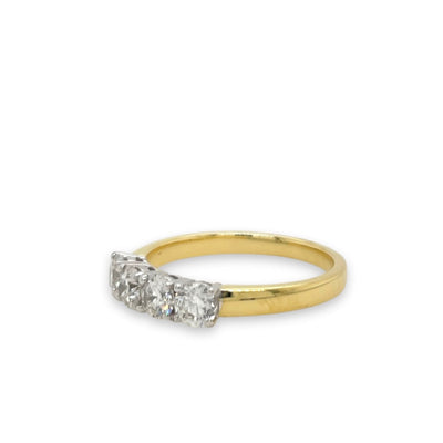 18ct Classic Four Stone Diamond Ring