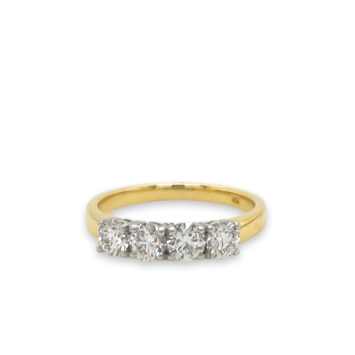 18ct Classic Four Stone Diamond Ring