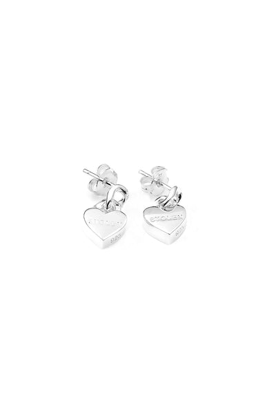 Sterling Silver Stolen Girlfriends Club Love Chain Earrings