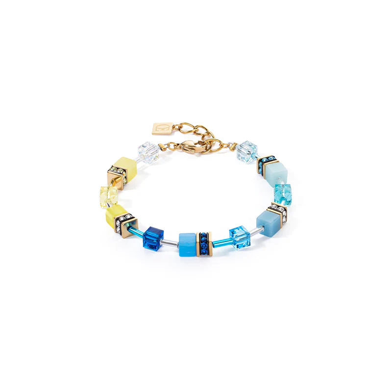 Coeur de Lion Blue and Yellow Bracelet