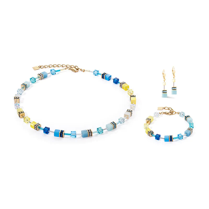 Coeur de Lion Blue and Yellow Bracelet