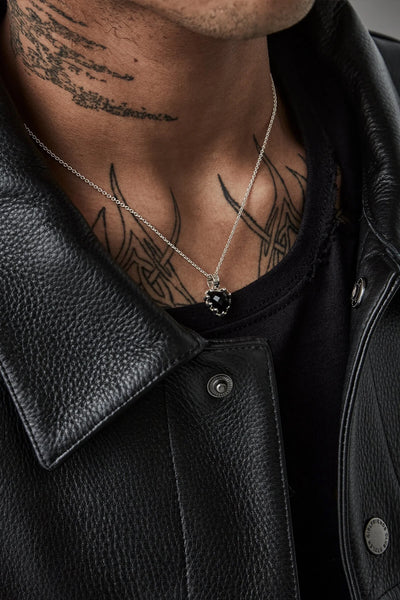Love Claw Necklace Onyx