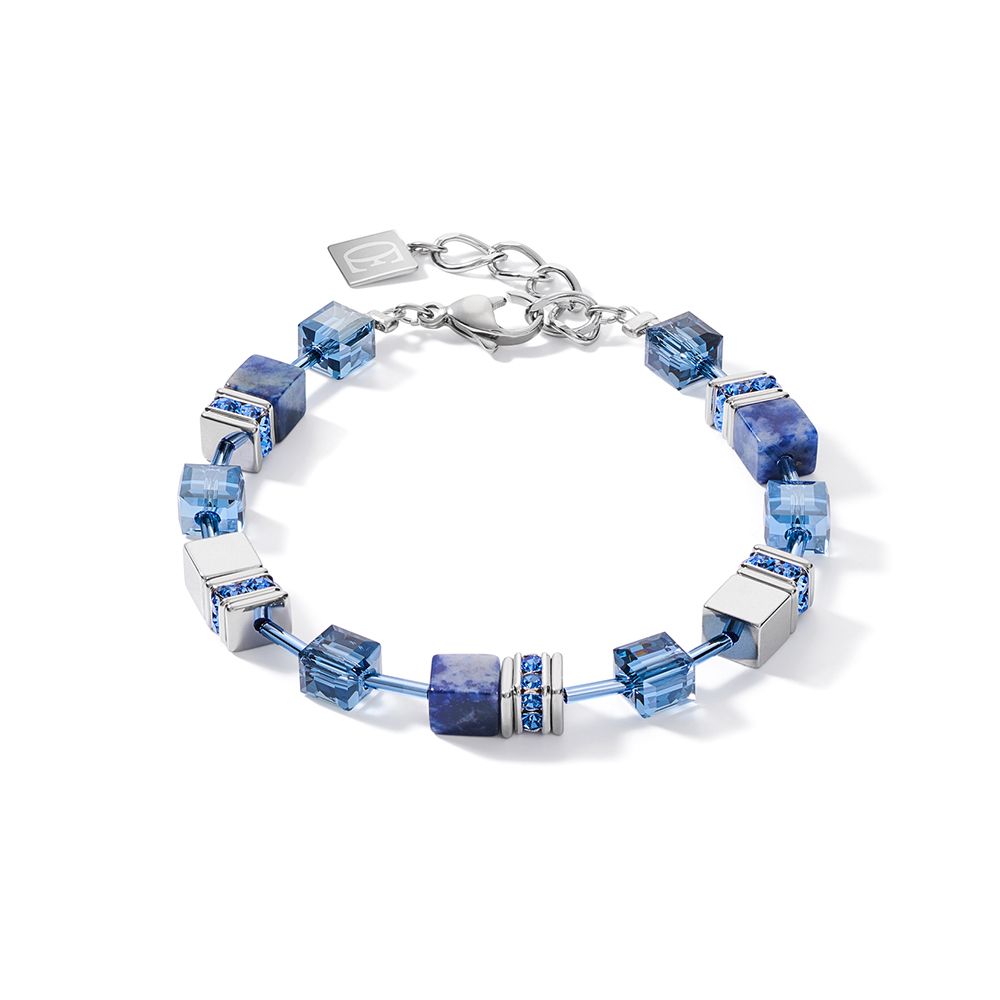 Coeur De Lion Blue and Silver Bracelet