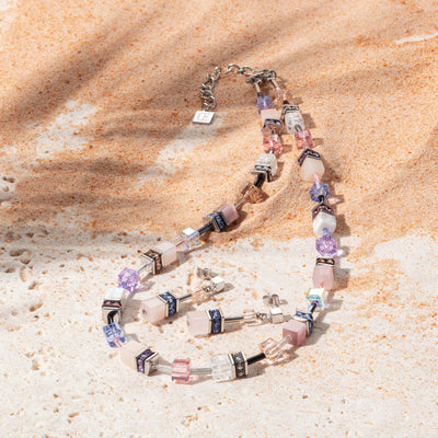 Coeur De Lion Purple and Pink Necklace