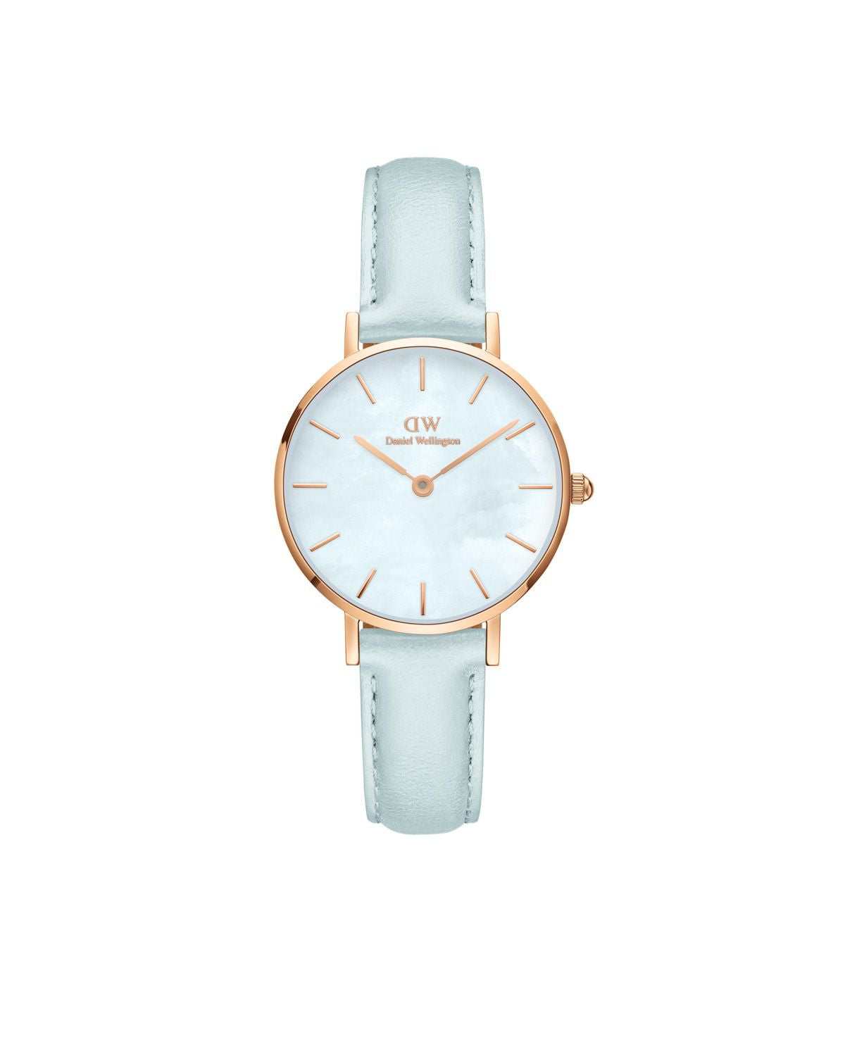 Daniel Wellington 'Petite Bluebell' 28mm Rose and Blue Watch