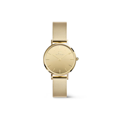 Daniel Wellington 'Petite Reflection' Gold 28mm Watch