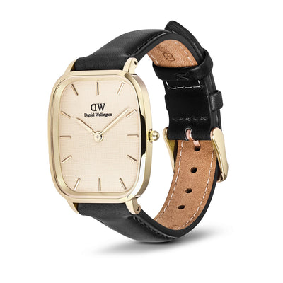 Daniel Wellington 'Marlon Sheffield' Linen and Black Watch