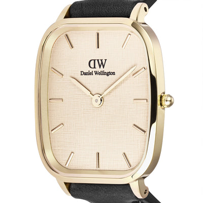 Daniel Wellington 'Marlon Sheffield' Linen and Black Watch