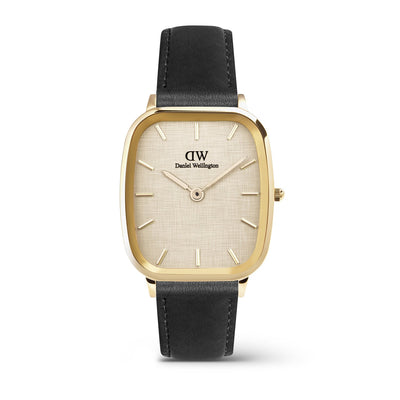 Daniel Wellington 'Marlon Sheffield' Linen and Black Watch
