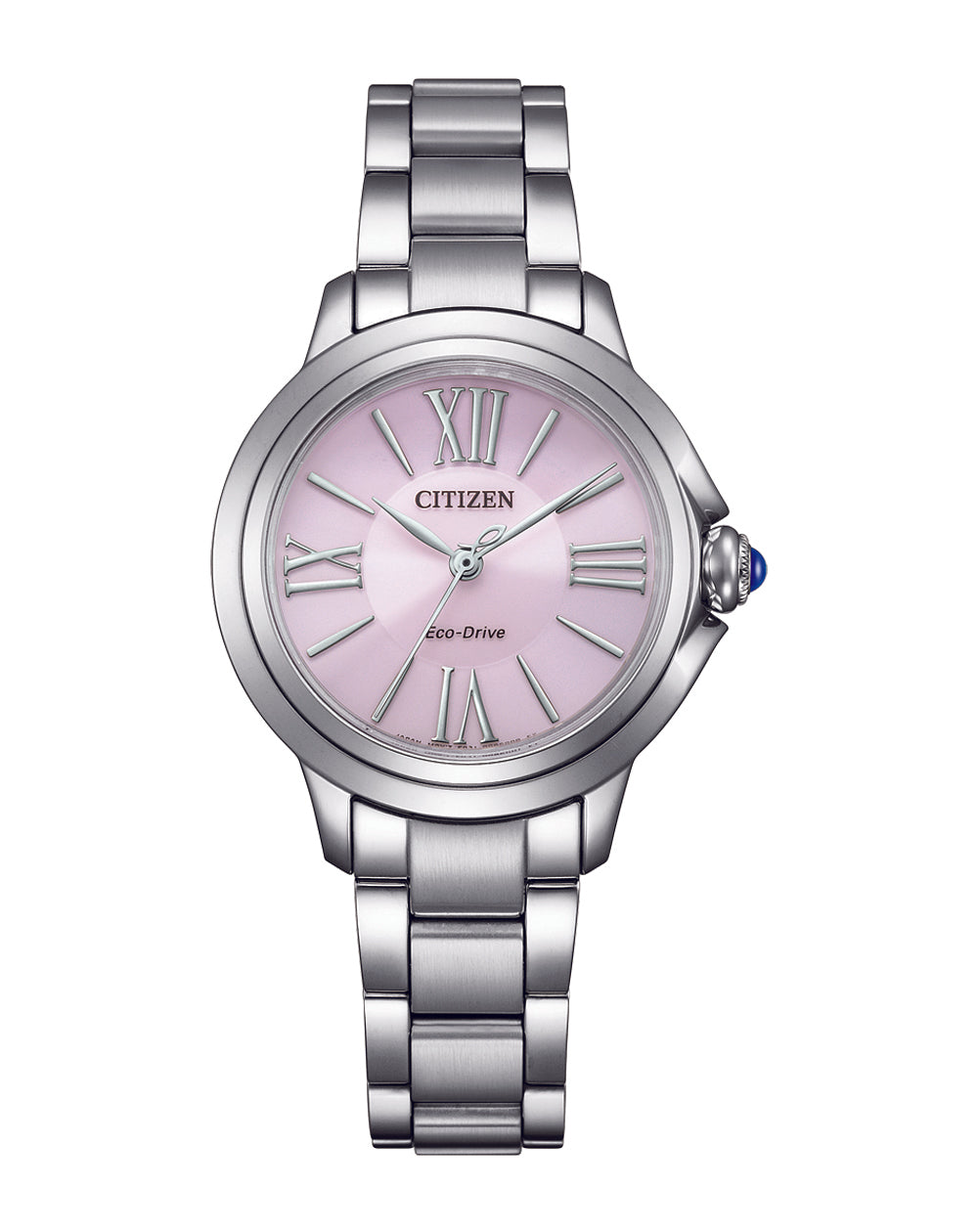 Pink and Silver Citizen Eco-Drive Ladies Watch