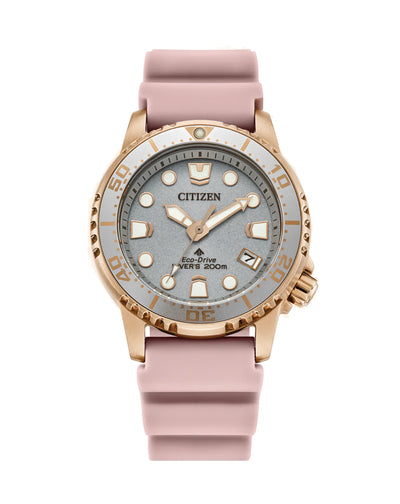 Citizen Promaster Marine Pink, Silver and Rose 36mm Watch