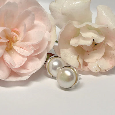 Sterling Silver Classic Freshwater Pearl Studs