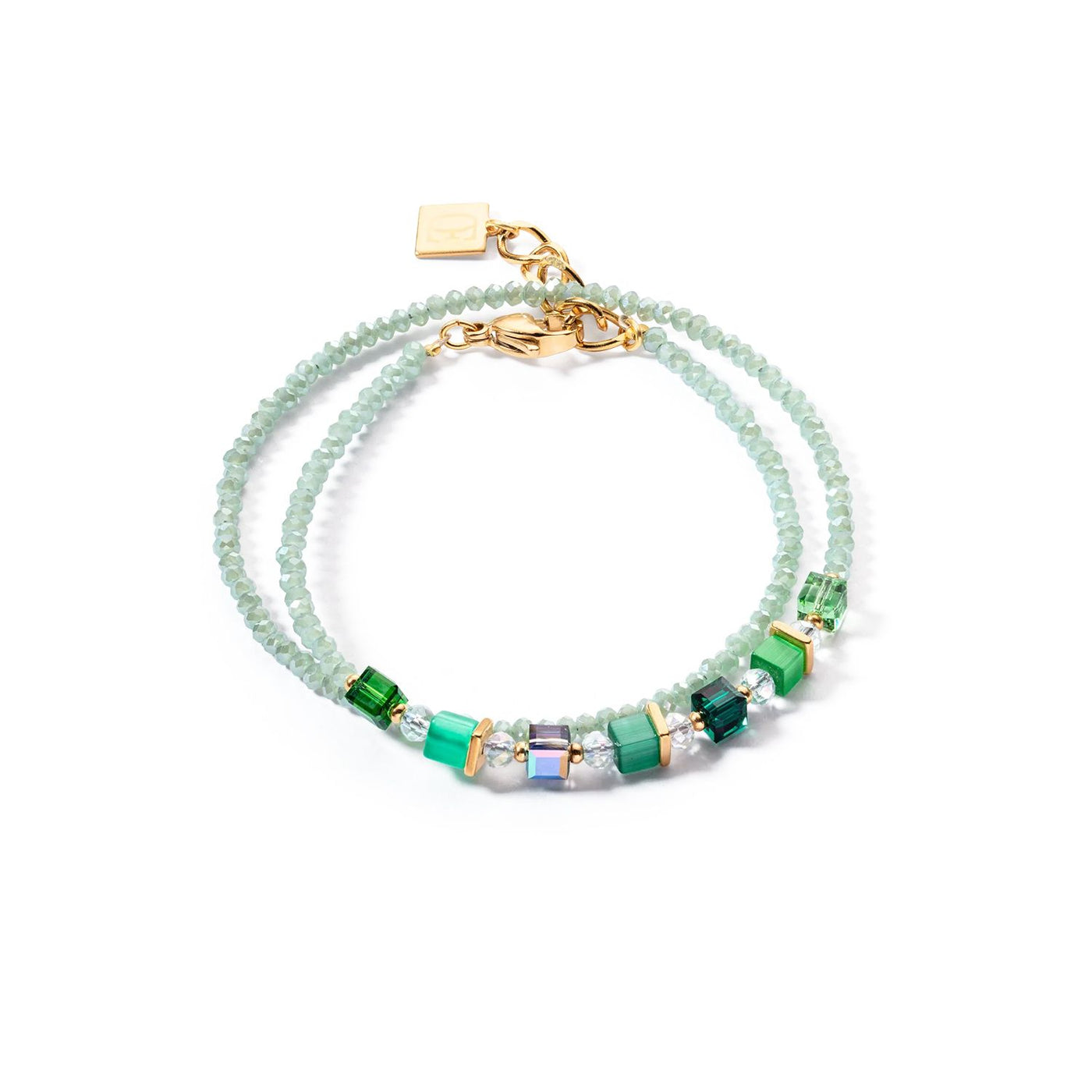 Coeur de Lion 'Joyful Colours' Green Bracelet