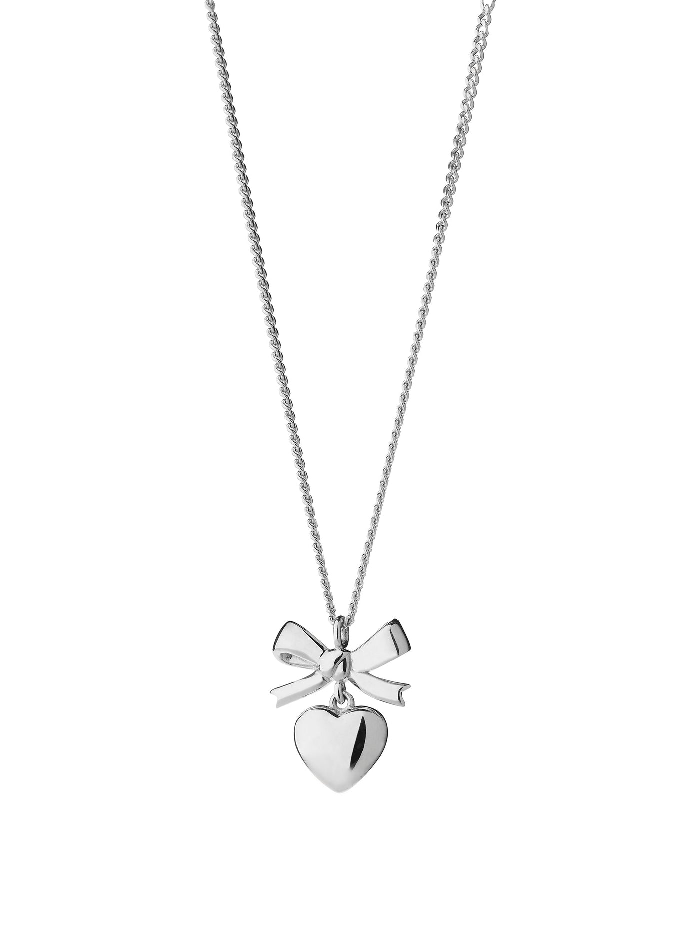 Sterling Silver Karen Walker Mini Superlove Necklace