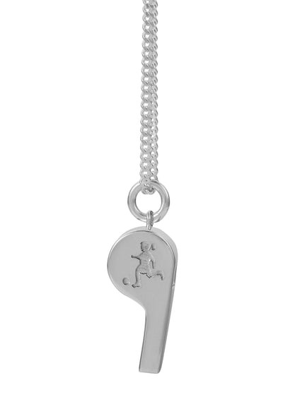 Sterling Silver Karen Walker Runaway Girl Whistle Necklace