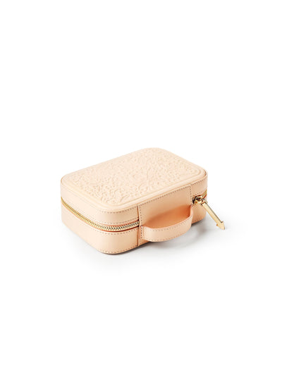 Karen Walker Peach Jewellery Case