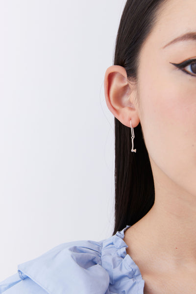 Sterling Silver Karen Walker Mini Axe Earrings