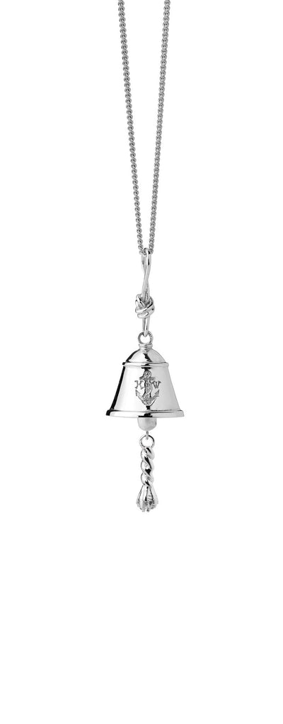 Sterling Silver Karen Walker Bell Necklace