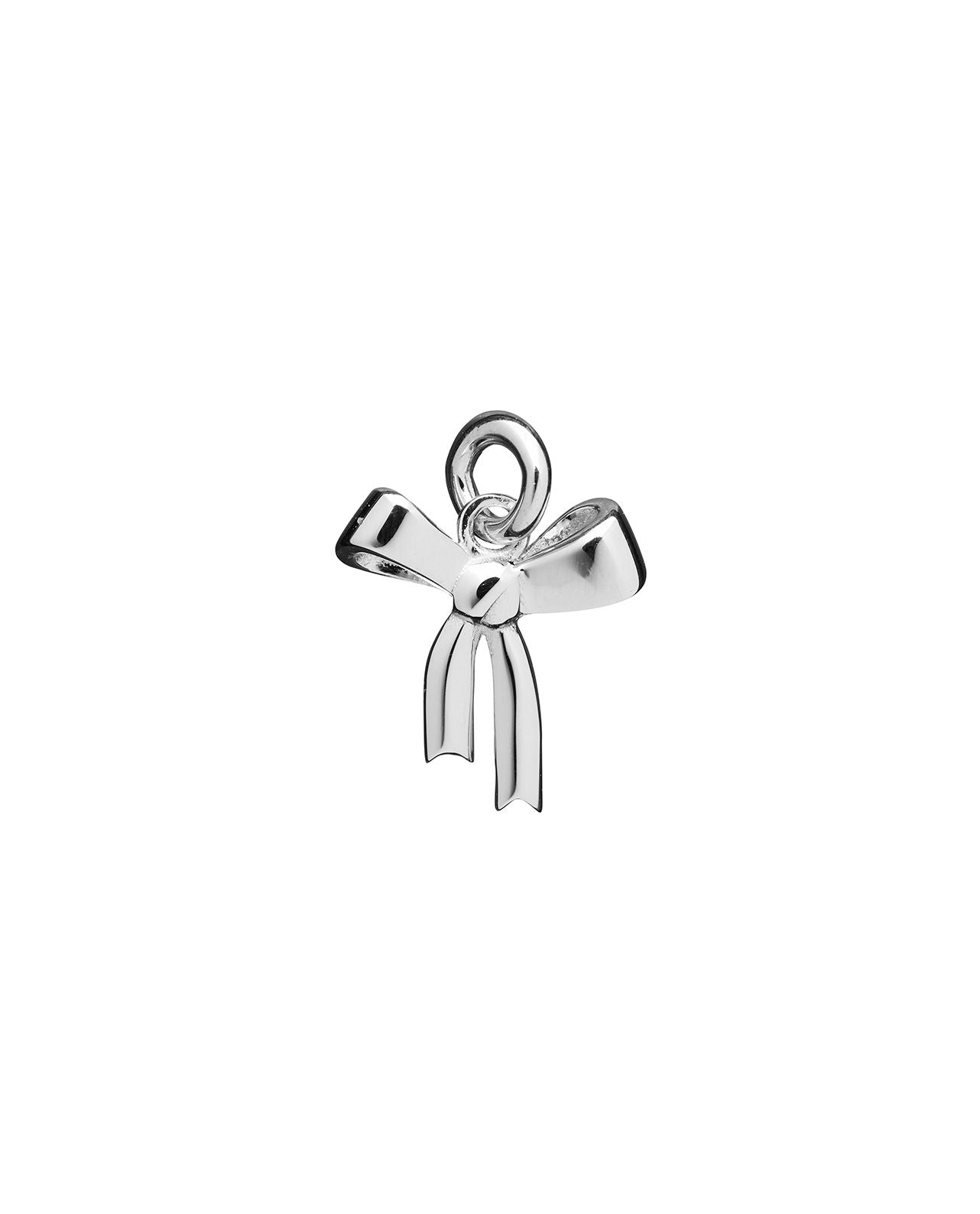 Silver Karen Walker Mini Bow Charm