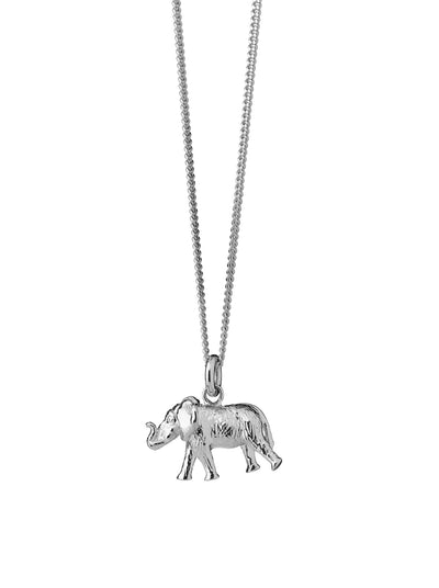 Sterling Silver Karen Walker Elephant Necklace