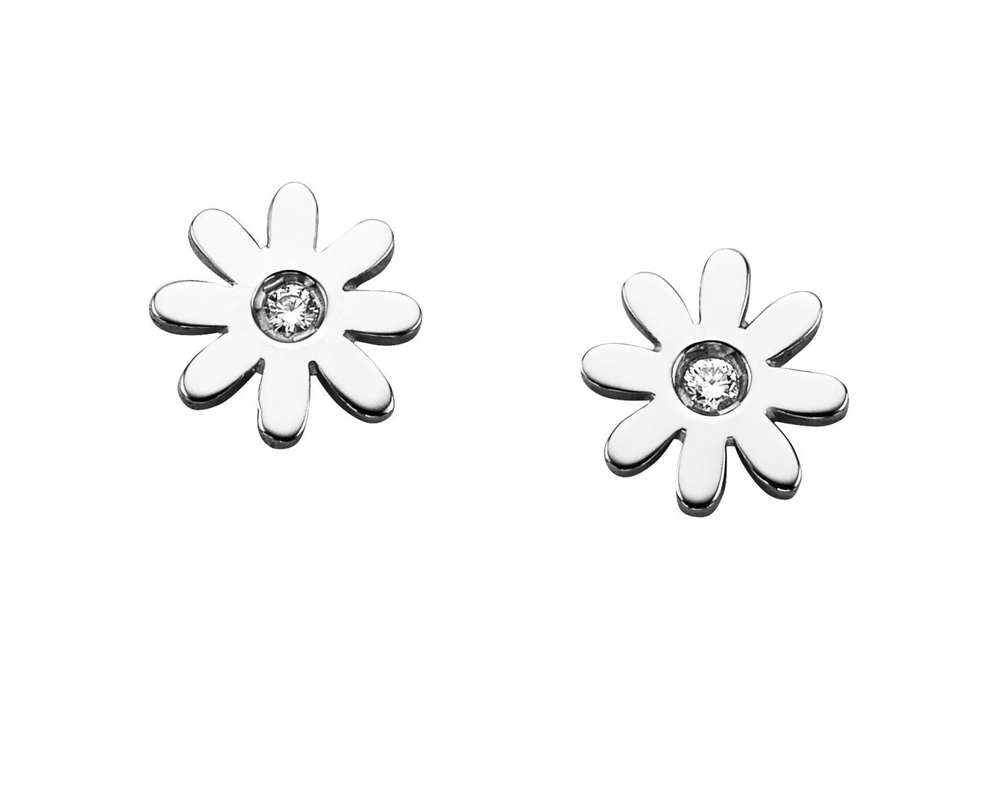 Sterling Silver Karen Walker Mini Daisy Studs