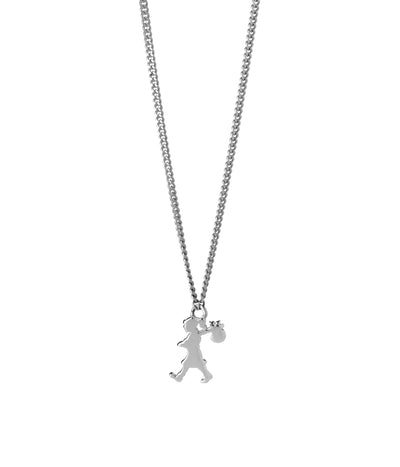 Sterling Silver Karen Walker Mini Runaway Girl Necklace