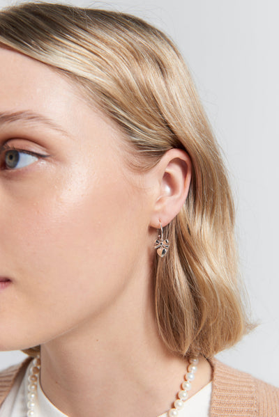 Sterling Silver Karen Walker Mini Superlove Hoops
