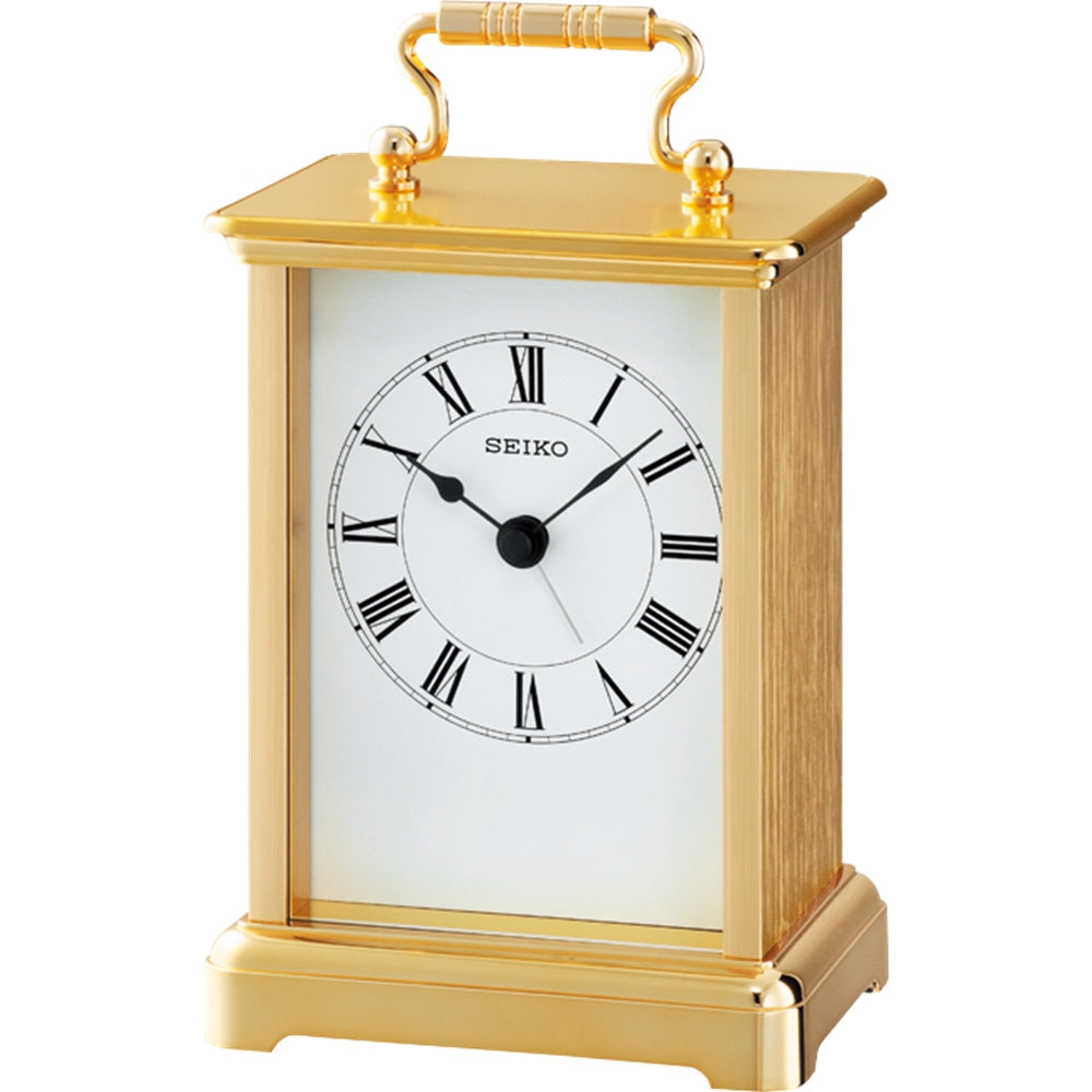 Seiko Gold Carriage Clock