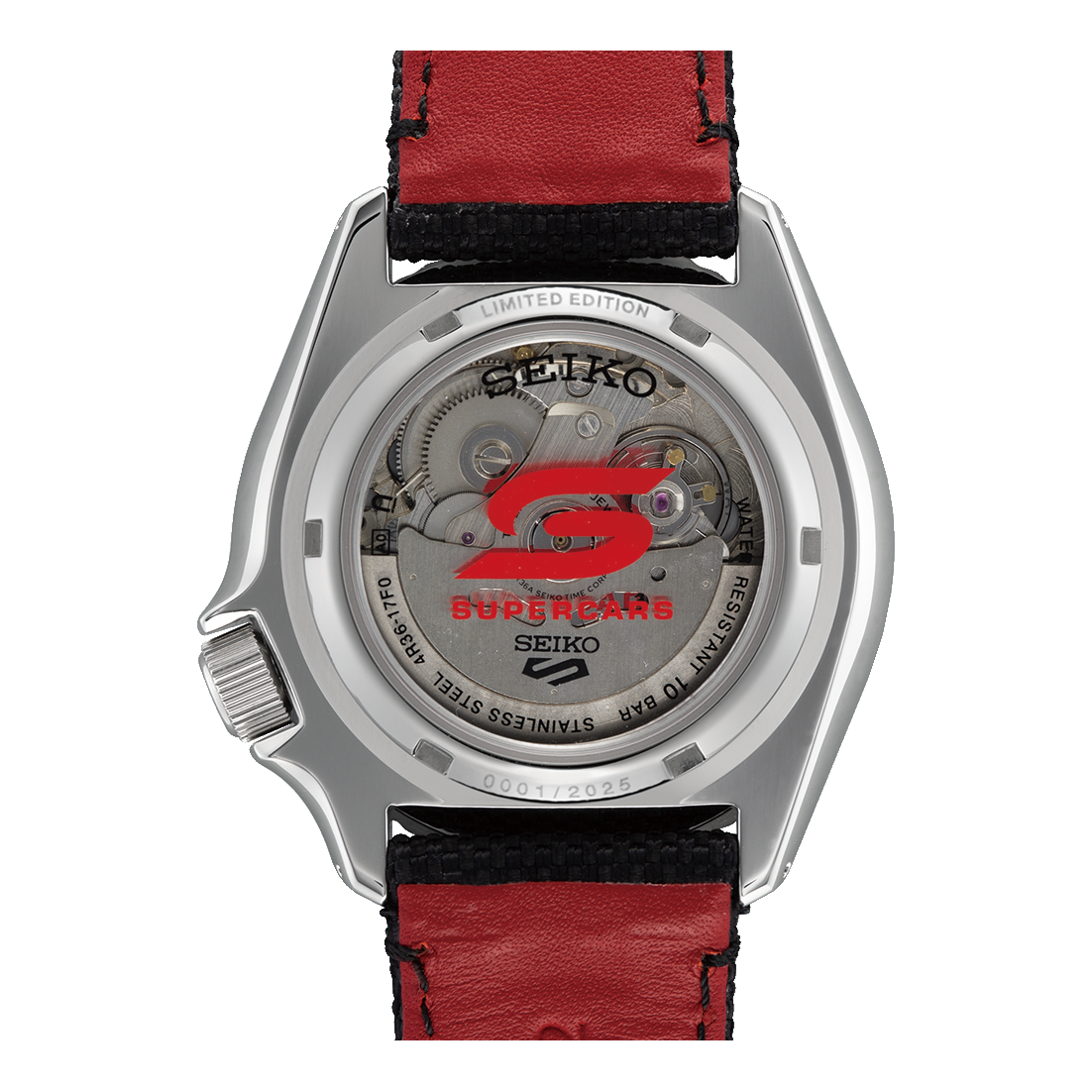 Seiko 5 Sports x Supercars Limited Edition Watch 2025