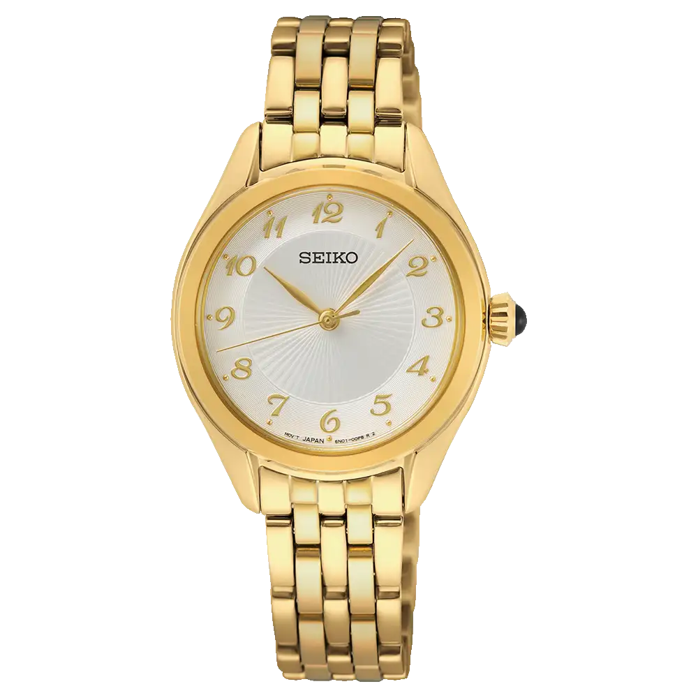 Seiko Gold Ladies Dress Watch Petersens Jewellers Seiko Gold Ladies Dress Watch Petersens Jewellers