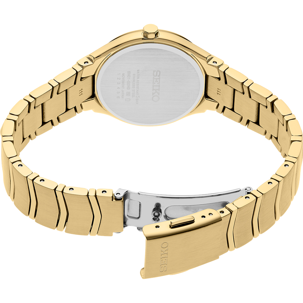 Seiko Simple Gold Ladies Dress Watch