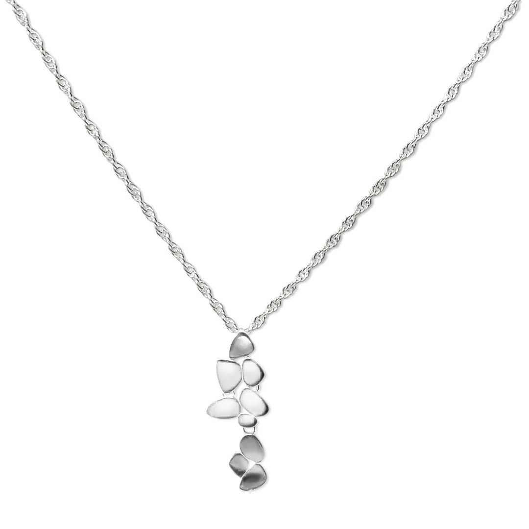 Sterling Silver Pebble Necklace