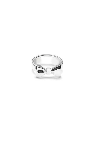 Sterling Silver Stolen Girlfriends Club Bow Ring