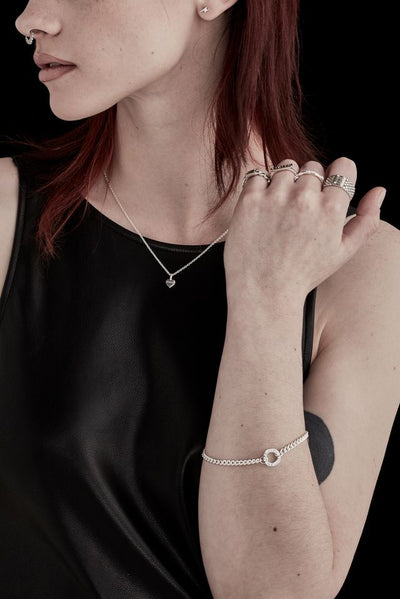 Sterling Silver Stolen Girlfriends Club Halo Bracelet