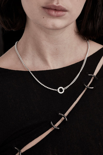Sterling Silver Stolen Girlfriends Club Halo Necklace