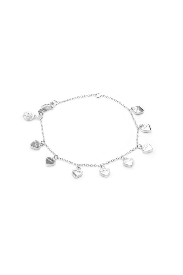 Sterling Silver Stolen Girlfriends Club Stolen Heart Bracelet