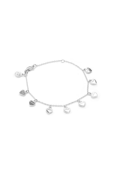 Sterling Silver Stolen Girlfriends Club Stolen Heart Bracelet