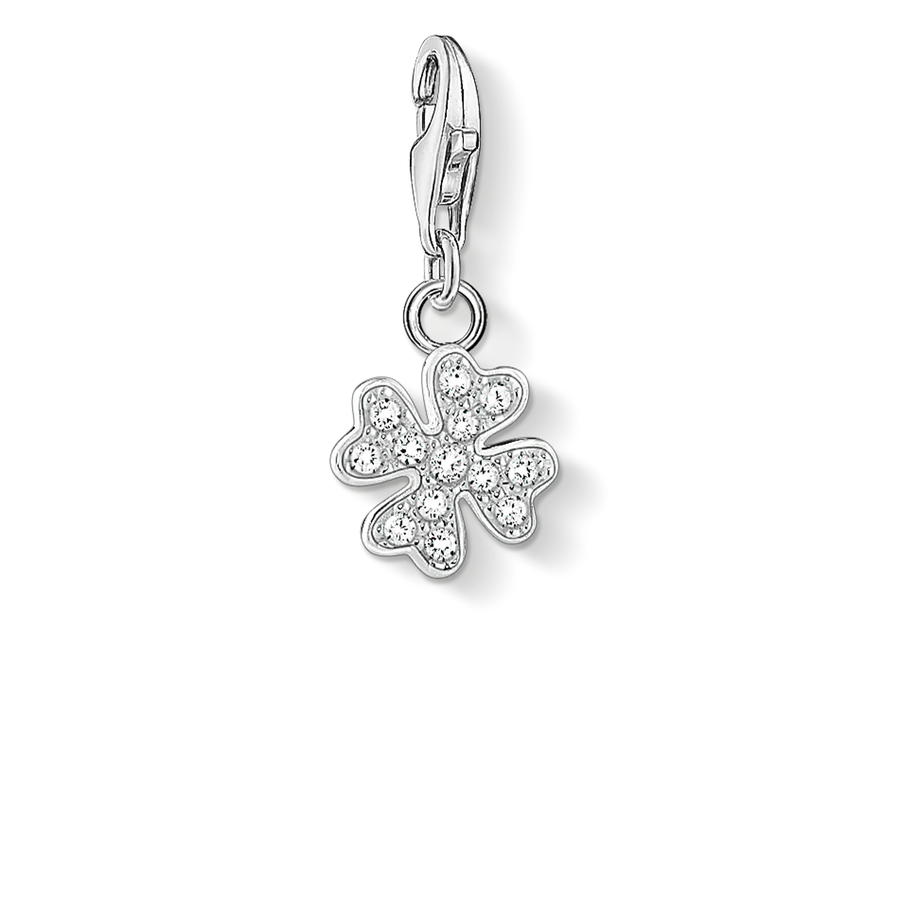 Sterling Silver Thomas Sabo Clover Leaf Charm