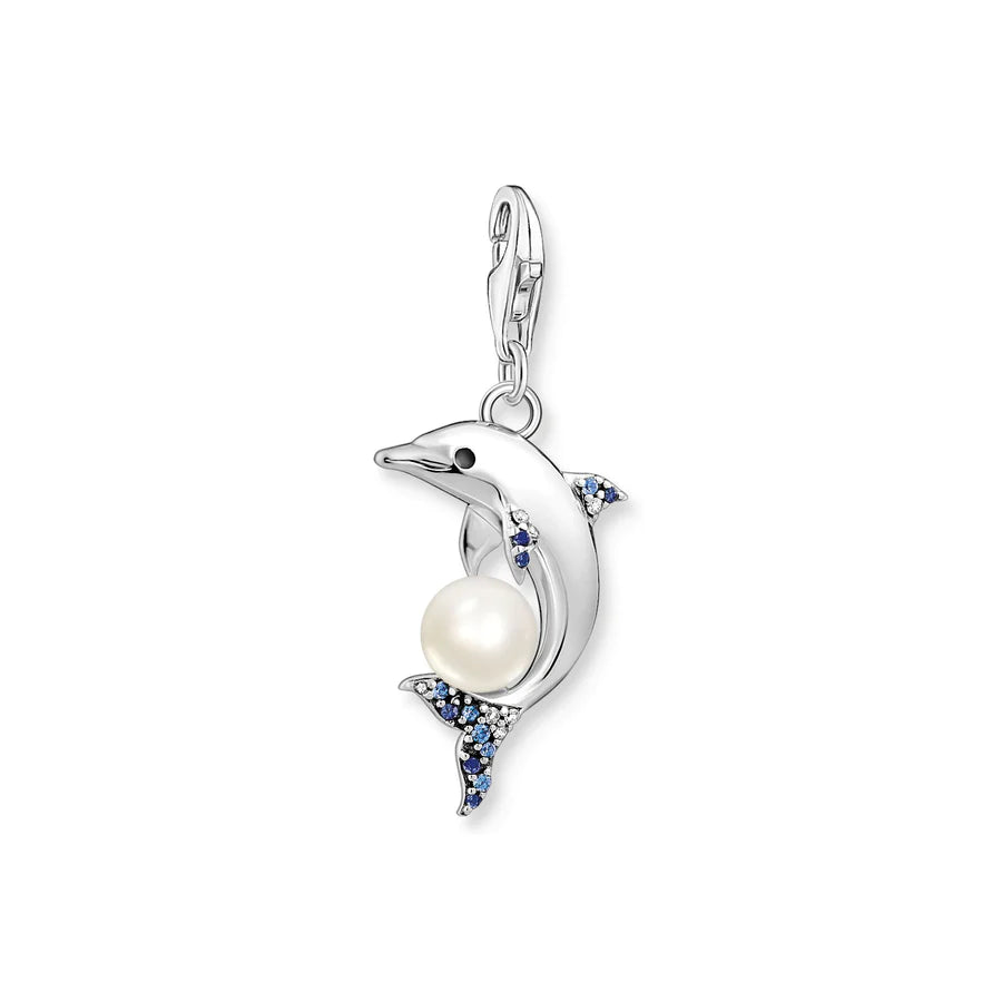 Sterling Silver Thomas Sabo Dolphin Charm