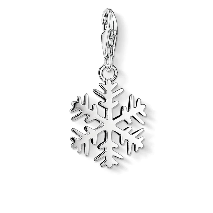 Sterling Silver Thomas Sabo Snowflake Charm