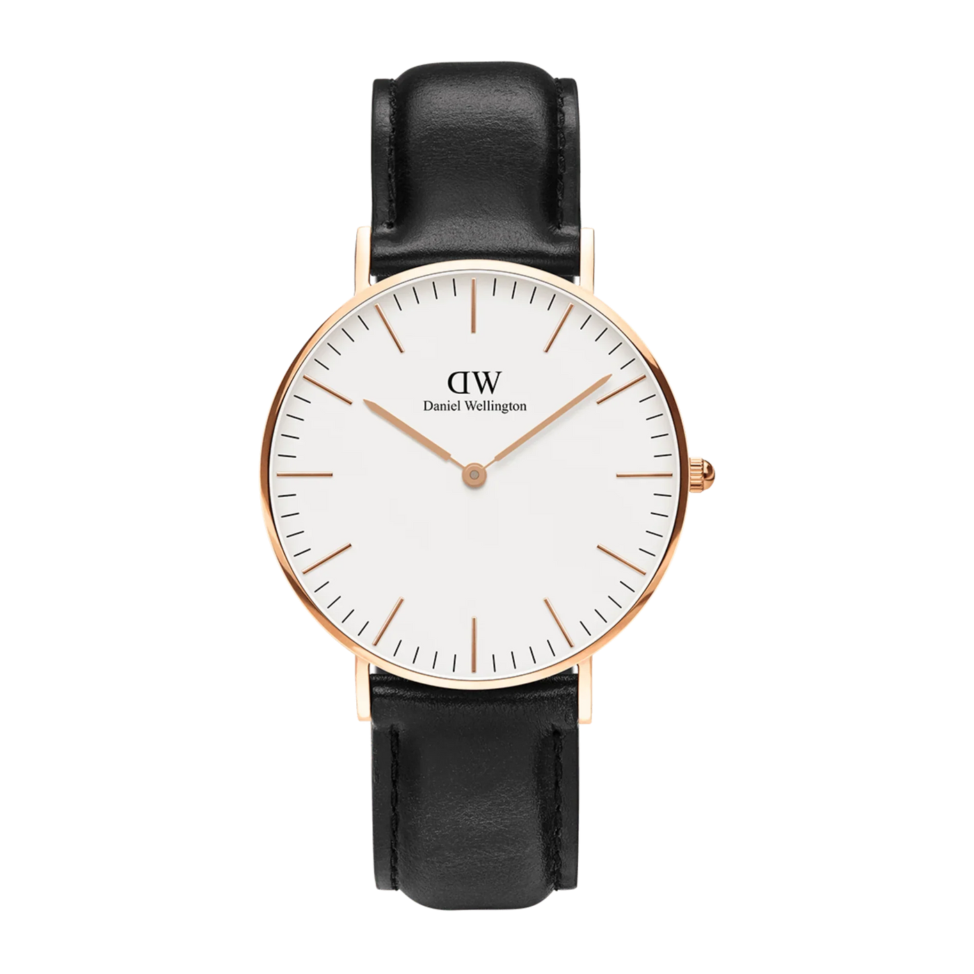 Daniel Wellington 'Classic Sheffield' 36mm Rose and Black Watch
