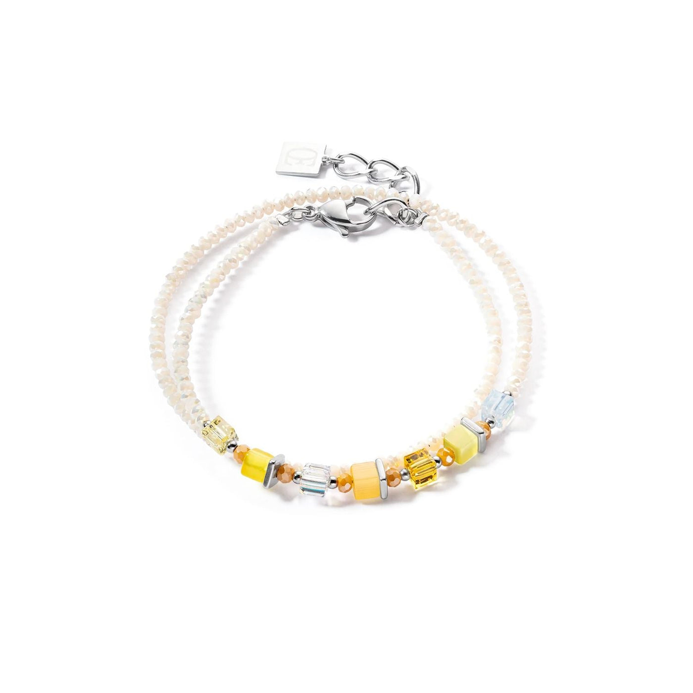 Coeur de Lion 'Joyful Colours' Yellow Bracelet