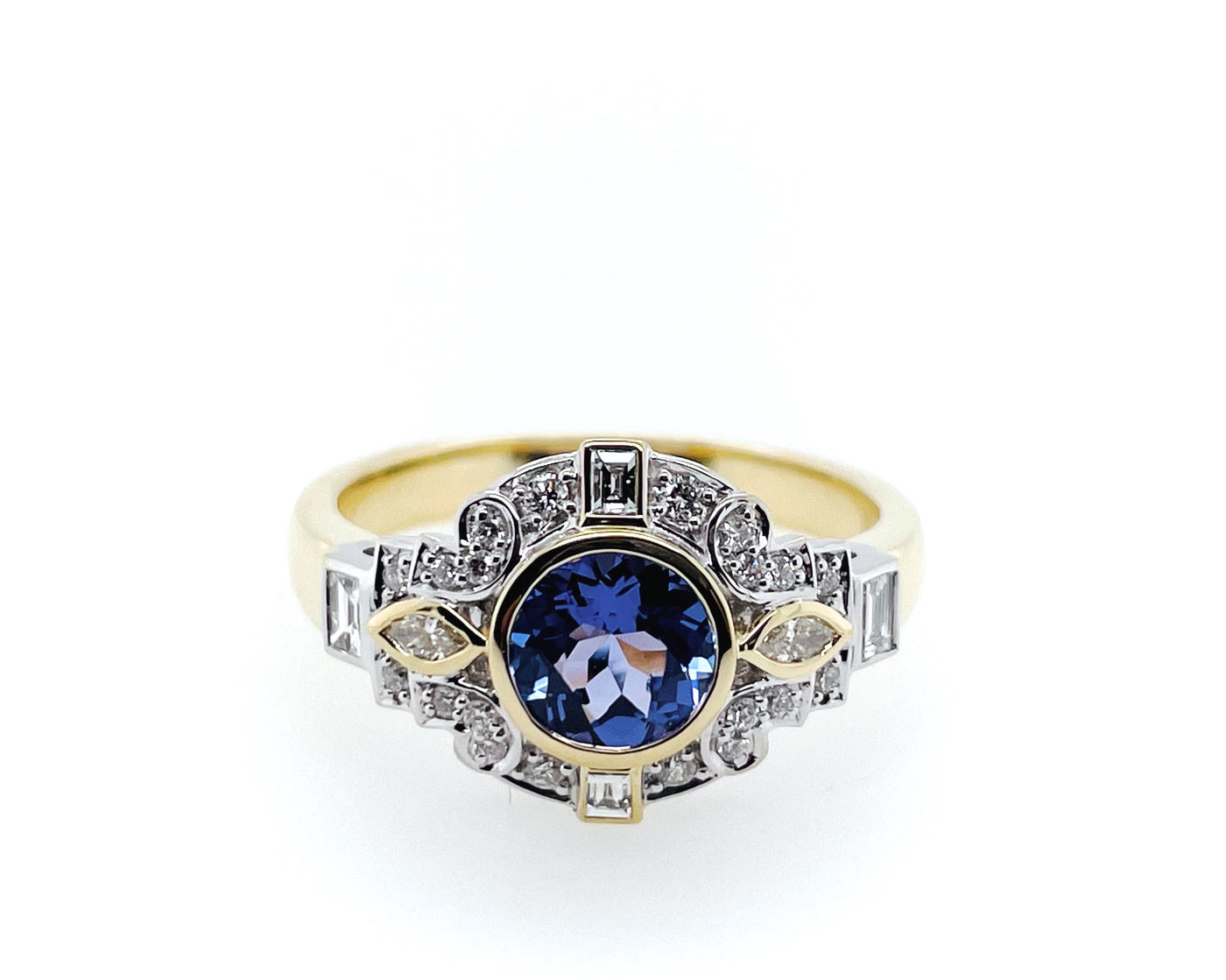 Tanzanite and Diamond Dress Ring - Sold Out